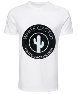 T-Shirt White Cactus (WEB-Bild)